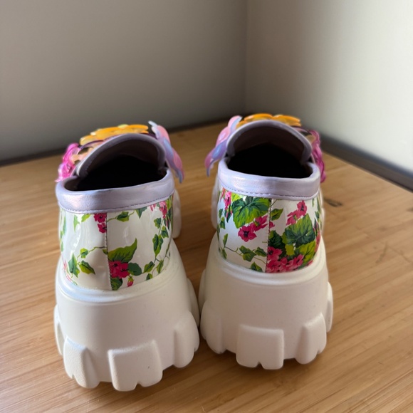 Betsy Johnson Floral Platform Loafer - Picture 4 of 5